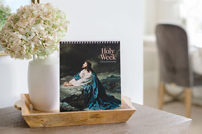 Holy Week — Tabletop Flip Resource for Families