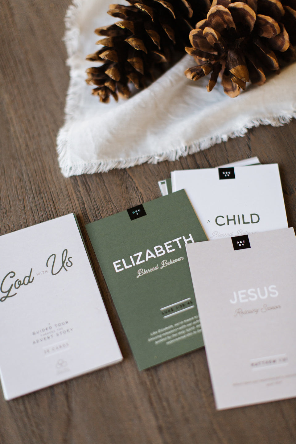 God With Us: ADVENT 2021 — Card Sets ONLY